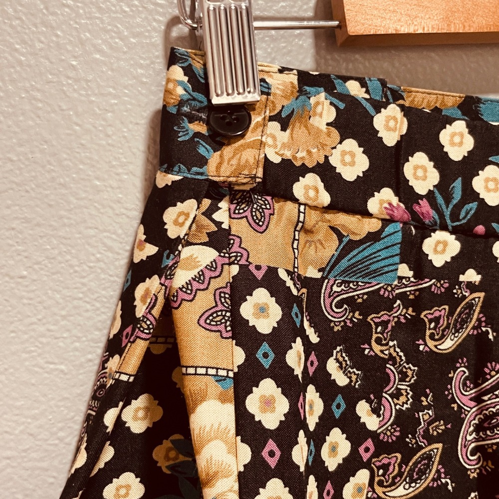 Vintage Koret‎ Petites Women's Skirt Size 10 Petite Paisley and Floral - Picture 15 of 15